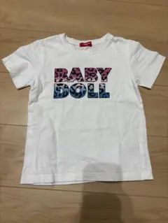 BABYDOLL 半袖Tシャツ ヒョウ柄 100