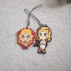 煉獄杏寿郎  ストラップ 2個セット