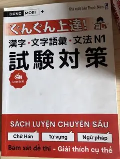 日本語能力試験 N1 試験対策テキスト　ぐんぐん上達 Dũng Mori