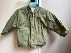 ZARA オリーブグリーン ジップアップジャケット　リバーシブル　サイズ86