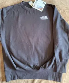 THE NORTH FACE グレー クルーネック トレーナー