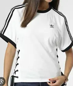 adidasOriginal　Always OriginalレースアップTシャツのサムネイル