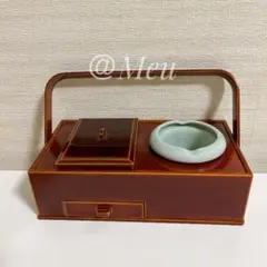 煙草盆 春慶塗 昭和レトロ アンティーク