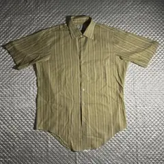 60s USA ARROW VINTAGE 半袖ストライプシャツ