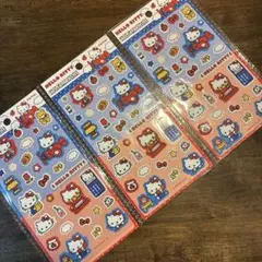 Hello Kitty キャラクターシール 3枚セット(限定品)新品未使用