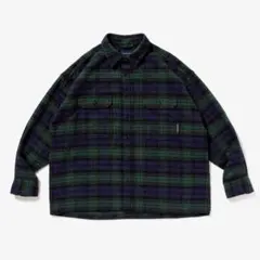 descendant 20aw VANING CHECK LS SHIRT 1