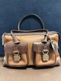 希少★Dooney & Bourkeドゥーニー＆バーク ハンドバッグ 本革 鍵付のサムネイル