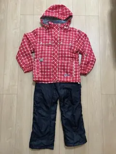 チェック柄 スキーウェア150cm、160cm
