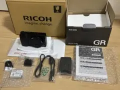 RICOH GR IIIx デジタルカメラ 3年保証　2026年3月購入