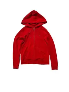 OLD UNIQLO 赤　ジップパーカー　y2k