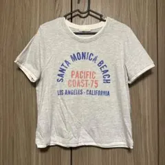 ZARA ザラ Tシャツ レディース ライトグレーのサムネイル