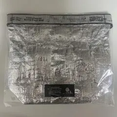 ヘミングス　PEANUTS/保冷バック　お弁当袋　ピーナッツ シルバー