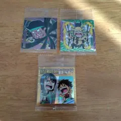 ワンピース　ウエハースシール　SR3枚セット