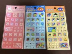 タイルシール　たまごっち　キティ　サンリオ　3枚セット