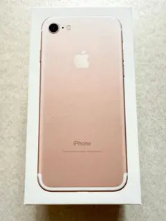 Apple iPhone7 32GBの空箱、EarPods、充電アダプタ付き