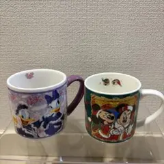 2008年&2011年 ディズニーシー クリスマス限定 スーベニアカップ