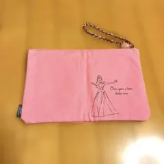 Disney Princess ポーチ ピンク【オーロラ姫】