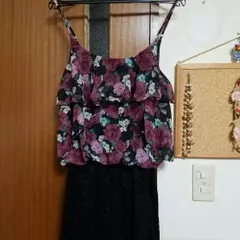 LIP SERVICE タグつき新品の花柄ミニワンピース