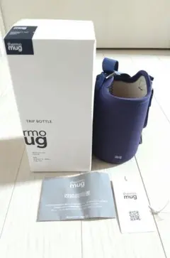 thermo mug ネイビー お受験 お教室 水筒ボトルホルダーのサムネイル