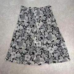 SoniaRykiel ソニアリキエル 花柄 ボタニカル フレアスカート 46のサムネイル