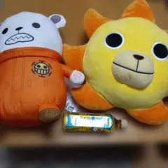 ワンピース ぬいぐるみ ベポ サニー号 セットのサムネイル