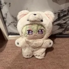 自作ぬいぐるみ 10cm チョコミントアイス 猫耳 棉花娃娃 - メルカリ