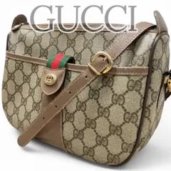 【美品】GUCCI グッチ ワン ショルダーバッグ オールレザー シェリーライン GUCCI グッチ オールドグッチ シェリーライン ショルダーバッグ