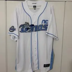 韓国プロ野球NCダイノス プロ仕様ビジターユニフォーム - メルカリ
