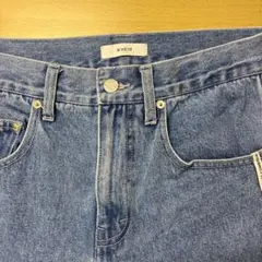 WHEIR ライトブルー ストレートデニムパンツのサムネイル
