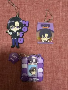 Mofu 缶バッジ アクリルキーホルダー セット - メルカリ