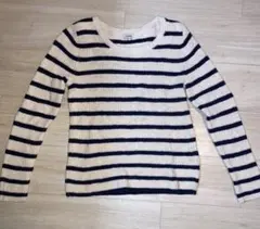 L.L.Bean ボーダーニット S