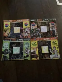 鬼滅の刃　付箋セット 4種類　ペプシ