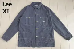 XL 美品 Lee リー カバーオール ヒッコリー DUNGAREES アメカジ