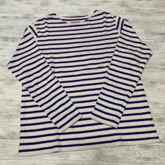 デニムアンドダンガリー　　ボーダーロンT