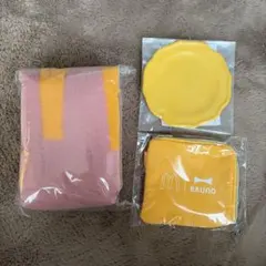 マクドナルド 2024年福袋　BRUNO 3点セット