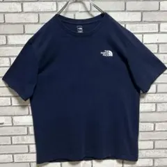 【美品】THE NORTH FACE☆Tシャツ ビッグロゴ ワンポイント L
