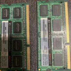 PNY 8GB DDR3 1600MHz メモリ 2枚組