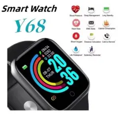 ②即日発送　Y68 コネクテッドスポーツブレスレット スマートウォッチのサムネイル
