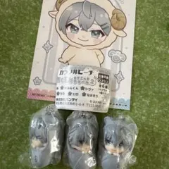 カラフルピーチ　ヒロ　おくるみますこっとチャーム3個　ポストカード付き