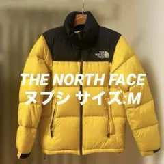 THE NORTH FACE ヌプシ ダウンジャケット Mサイズ イエロー