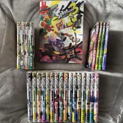スプラトゥーンコミック、スプラトゥーン3イカすアートブック　25冊セット