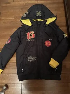 お値下げ不可☆ Don Ed Hardy フード付きジャケット 黒/黄色