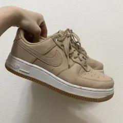 NIKE エアフォース1 ピンク ベージュ 23cm