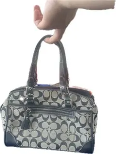 COACH コーチ シグネチャー デミポーチ ミニバッグ 6828