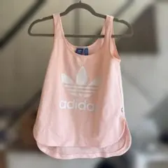 adidas アディダス タンク トップ ピンク