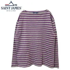 SAINT JAMES ボーダーカットソー バスクシャツ ウエッソン 長袖