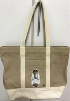 レア】ポロベア ハスキー トートバッグ ラルフローレン キャンバス