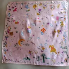 美品】昭和レトロ ハンカチ 激レア 水森亜土 ハンカチ 当時物
