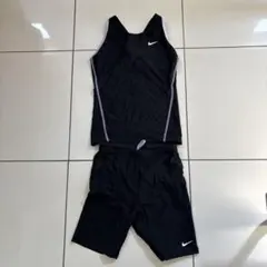 Nike キッズ 水着セット 黒