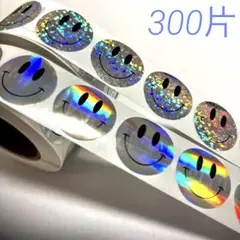 ごほうびシール　ポイントシール　300片　スマイル　2種　ニコちゃん